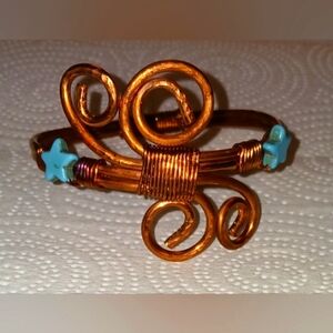 SPECIAL🙂Handmade one of a kind raw cooper bangle